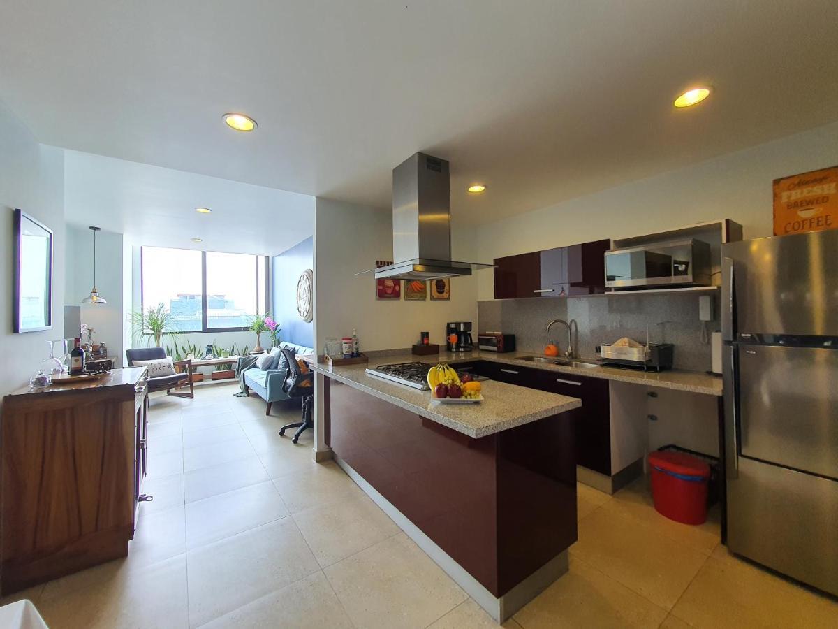Blue Horse Apartment In New Polanco. Mexico City Exterior photo